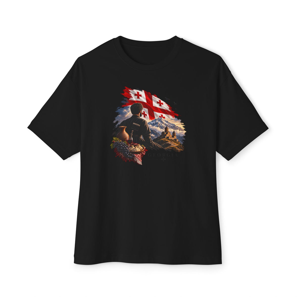 Geo flag  oversize T-Shirt