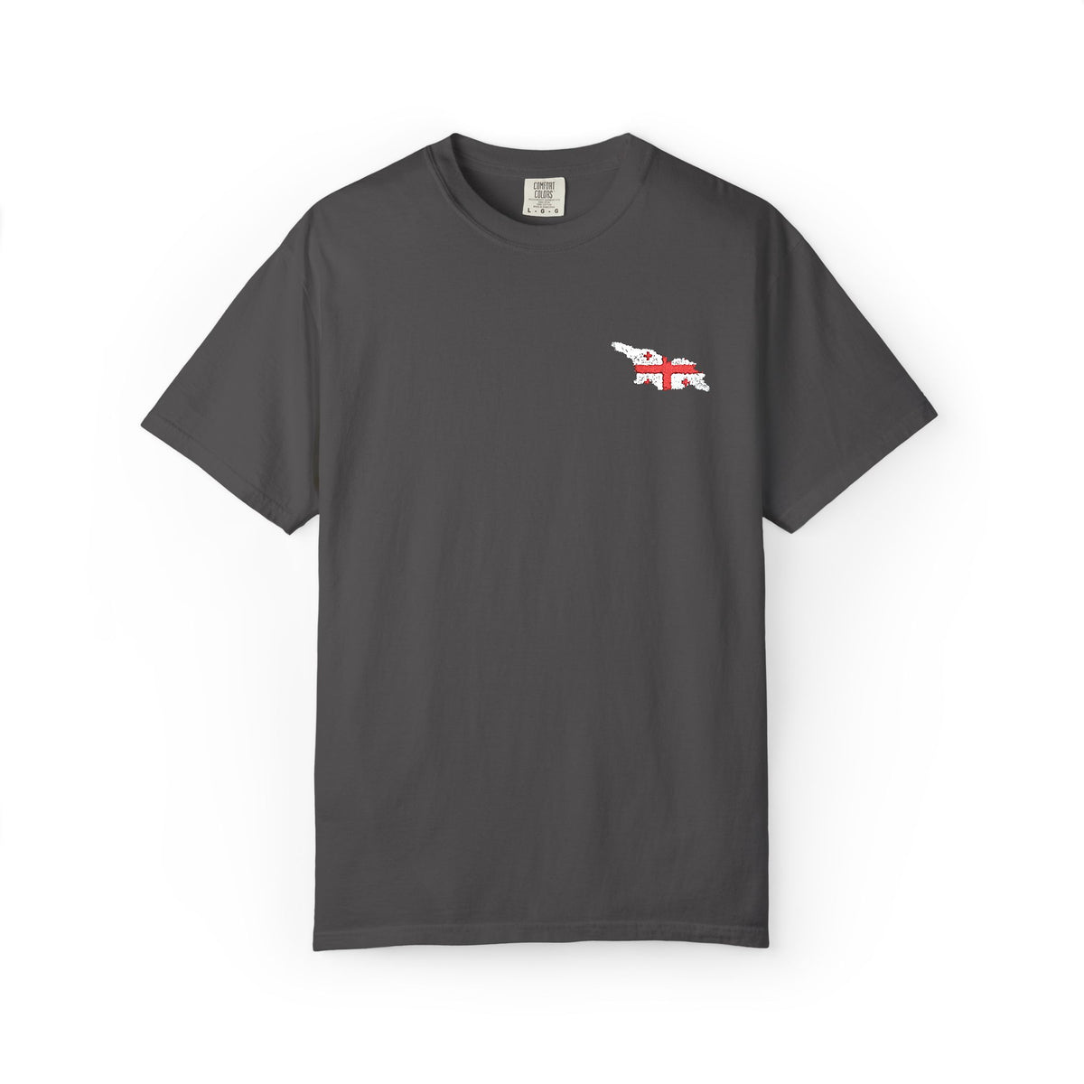 Georgian Flag Chest Pocket T‑Shirt