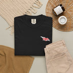 Georgian Flag Chest Pocket T‑Shirt